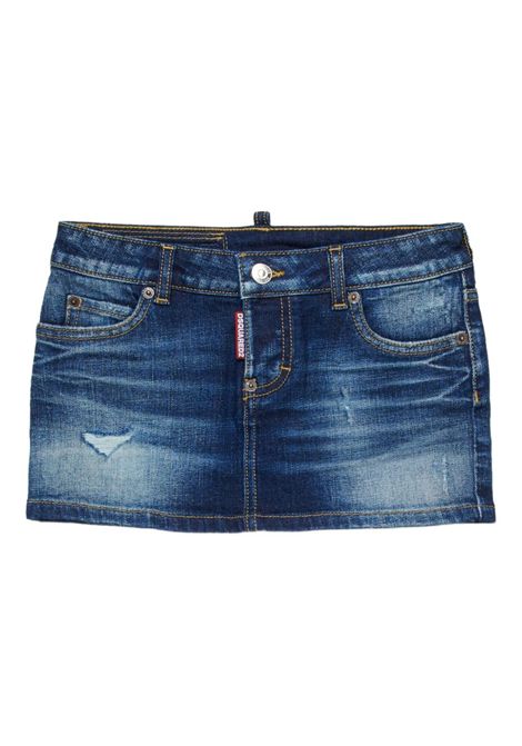 Minigonna denim DSQUARED2 JUNIOR | DQ01W4 D0AERDQ01